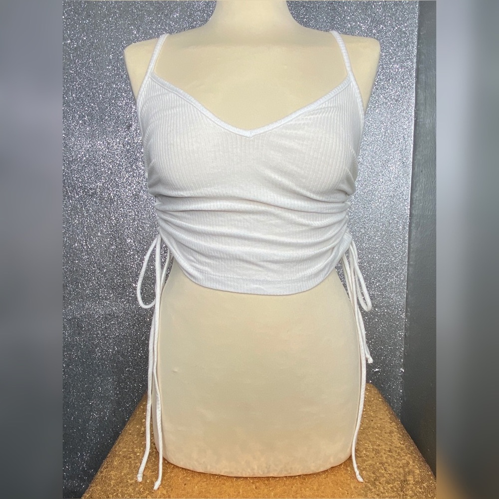 White Crop Top